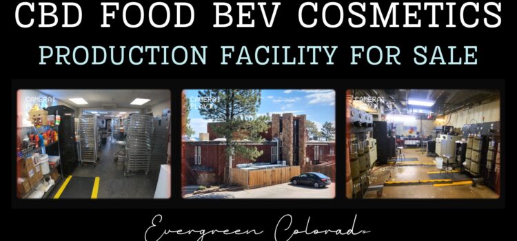 CBD HEMP EXTRACTION LAB FOOD BEV COSMETIC ORGANIC MANUFACTURING FACILITY DENVER COLORADO FOR SALE
